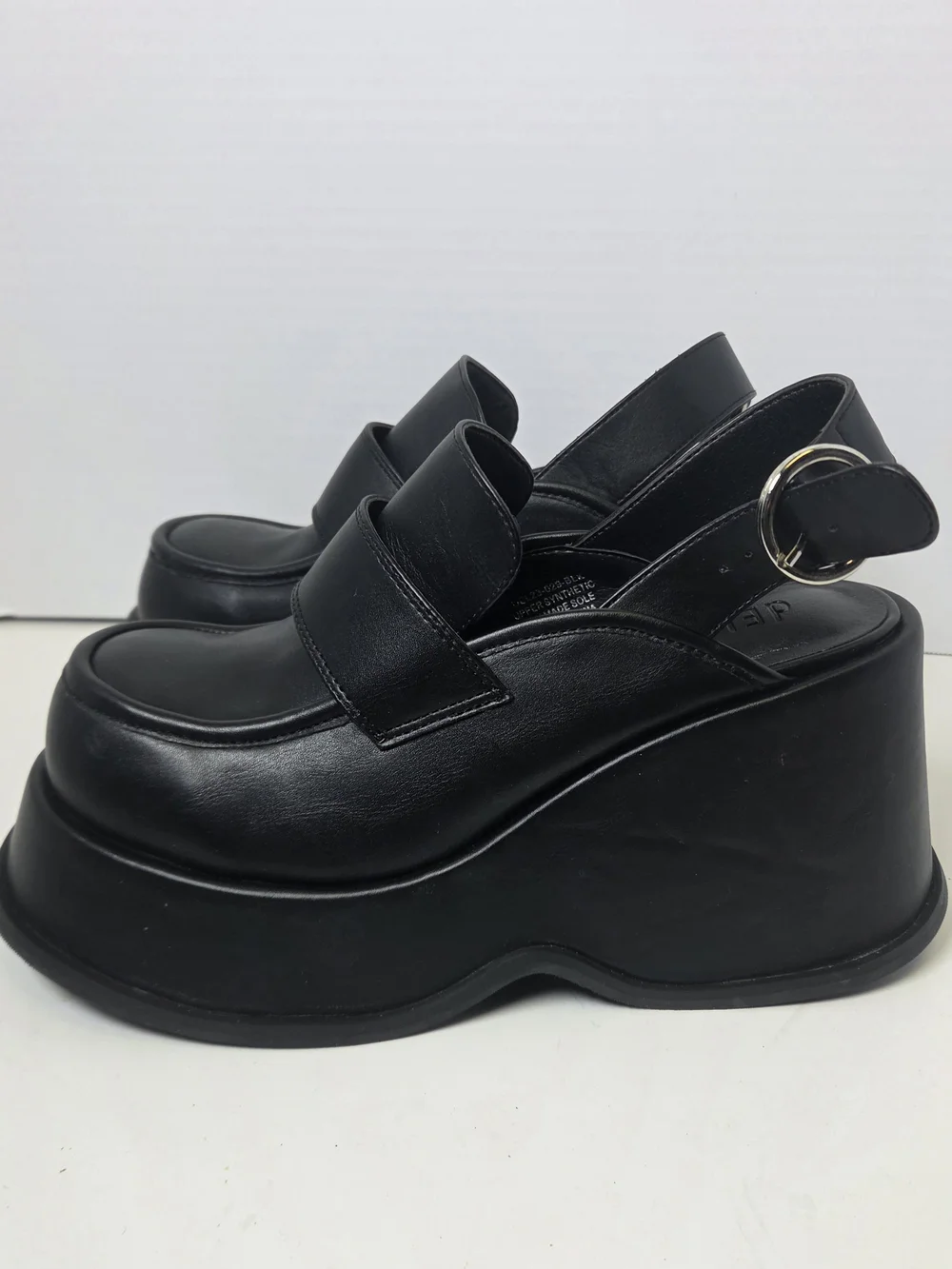 dELiA*s Downtime Platform Slingback Loafers